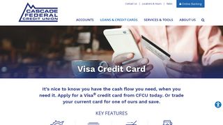 Visa Credit Card | Cascade FCU | Seattle, WA - Everett, WA ...