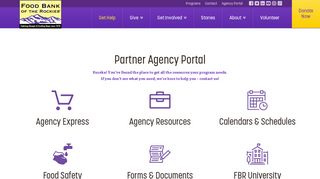 Agency Portal - Food Bank of the Rockies