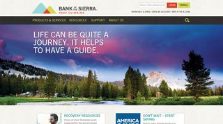 Bank of the Sierra: Home