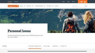 Personal and Bank Loans | Secured and Unsecured | Bankwest