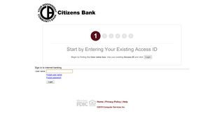 Citizens Bank of Weston - Online Banking - myebanking.net