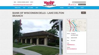 Bank of Wisconsin Dells - Lake Delton Branch