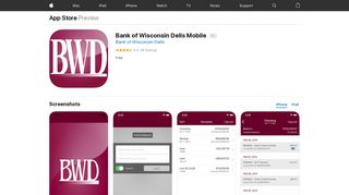 Bank of Wisconsin Dells Mobile on the App Store - iTunes - Apple