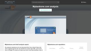 My Bank One. BankOne - Login Page - Popular Website Reviews