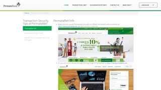 Transaction Security Tips - Permata Bank