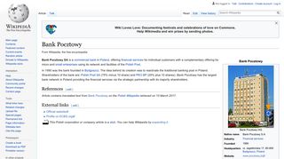 Bank Pocztowy - Wikipedia