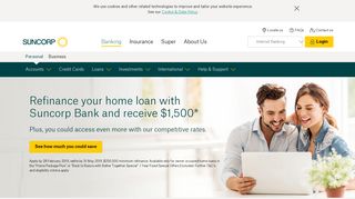 Suncorp Bank | Personal & Business Online Banking Services