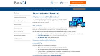Business Online Banking - Bank RI
