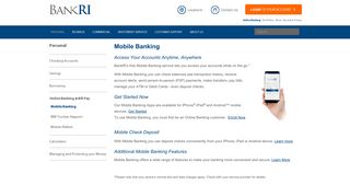 Mobile Banking - Bank RI