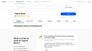 Tejarat Bank Careers and Employment | Indeed.com