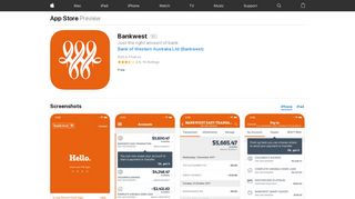 Bankwest on the App Store - iTunes - Apple