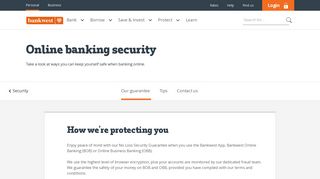 Online Banking Security - Security Centre - Bankwest