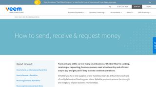 How to Send, Receive & Request Money | Veem