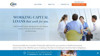 Working Capital Loans for Doctors | Bankers Healthcare Group