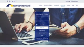 Client Login | Self-Service Portal | Bankers Insurance