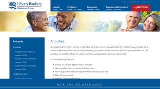 Annuities | Liberty Bankers Life