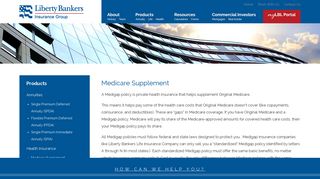 Medicare Supplement | Liberty Bankers Life