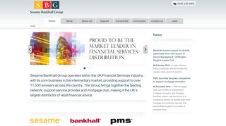 The home of the professional adviser — Sesame Bankhall Group