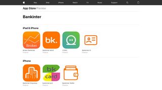 Bankinter Apps on the App Store - iTunes - Apple