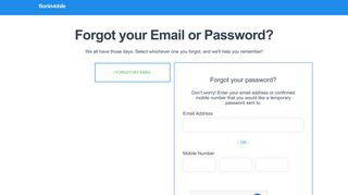 Forgot Password - BankMobile Vibe