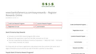 www.bankofamerica.com/easyrewards - Register Rewards Online ...