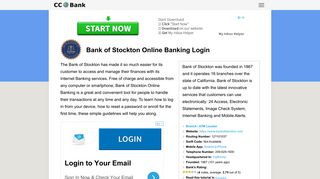 Bank of Stockton Online Banking Login - CC Bank
