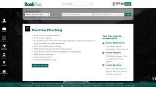 Carefree Checking | BankPlus