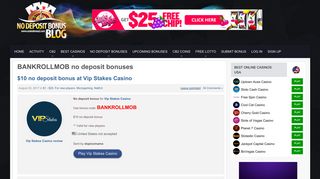 BANKROLLMOB no deposit bonus codes - Casino Bonus