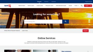 Online Services | BankSA