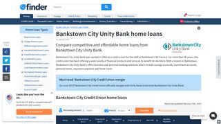 Bankstown City Unity Bank Home Loans Comparison | finder.com.au