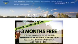 Membership - Bankstown Golf Club