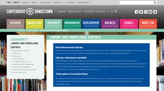 Library and Knowledge Centres - City of Canterbury Bankstown