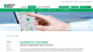 United Bank | Business Checking