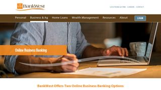 Online Business Banking | BankWest South Dakota