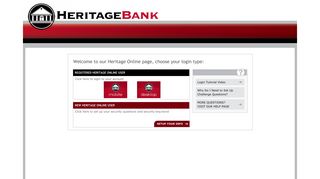 Heritage Bank Online