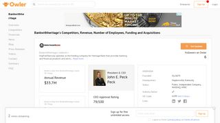 Bankwithheritage Competitors, Revenue and Employees - Owler ...