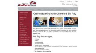 Online Banking | Southern Bank in North Carolina and Virginia