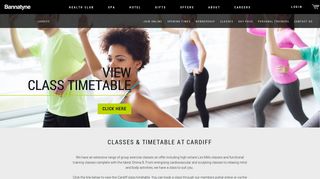 Cardiff Fitness Classes and Timetable - Bannatyne