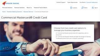 Commercial Mastercard® Credit Card | Banner Bank