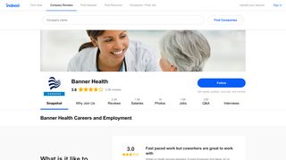 Banner Health Careers and Employment | Indeed.com