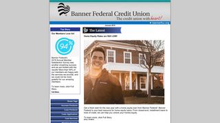 Banner Credit Union's Monthly Newsletter