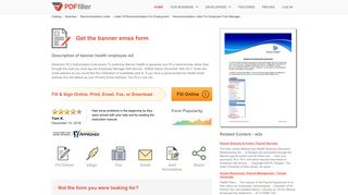 Banner Emss - Fill Online, Printable, Fillable, Blank | PDFfiller