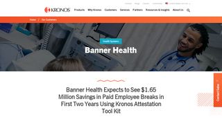 Banner Health Customer Story | Kronos