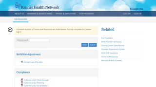For Providers - Banner Health Network