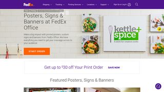 Custom Poster, Sign and Banner Printing Online | FedEx Office