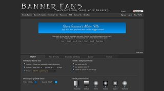 BannerFans - Free Banner Maker