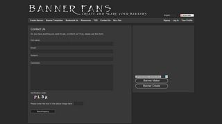 BannerFans - Contact Us