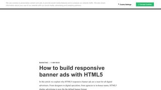How to build responsive banner ads with HTML5 - Bannerflow Blog
