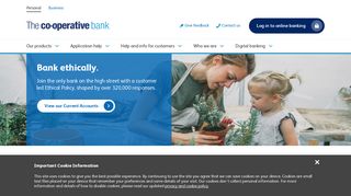 The Co-operative Bank: Personal banking | Online banking