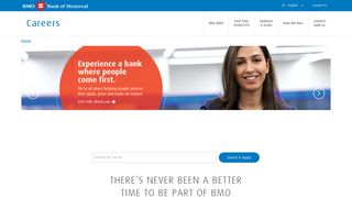 BMO Careers: Find the Right Job for You at the Bank of Montreal